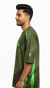 Camiseta Sublimada Oversize para Hombre, Estilo Urbano, Casual para el Día a Día, Corte Holgado - Product Image 5