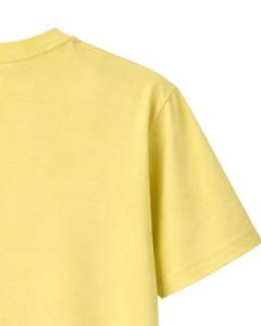 T-shirt en coton jaune personnalisé pour femme avec motif étoile en strass, manches courtes, col rond, haut décontracté pour femme, design OEM personnalisé - Product Image 6