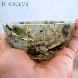 Cuenco de Piedra de Labradorita Natural Hecho a Mano, Pulido, para Sanación, Ideal para Regalo, Venta al por Mayor por Fabricante - Product Image 3