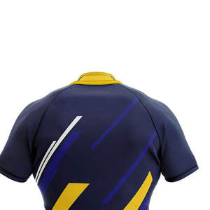 Uniforme de Rugby Personalizado de Última Generación, Diseño de Logotipo por Transferencia de Calor, Camiseta de Rugby Colorida y Económica con Técnica de Sublimación - Product Image 3