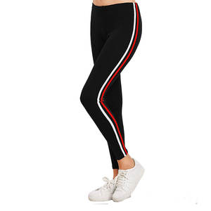 Leggings de Cintura Alta con Compresión Elástica, Pantalones de Yoga Transpirables con Efecto Push-Up, Estilo Hip Hop, para Todas las Temporadas, Ropa Casual para Mujer - Product Image 2