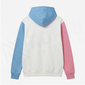 เสื้อฮู้ดดี้คอตตอนเฟรนช์เทอร์รี่ทรงโอเวอร์ไซส์ แขนเสื้อแบบแร็กแลน สีสันตัดกัน สไตล์ลำลอง สำหรับฤดูใบไม้ร่วง รุ่น North Approach  สำหรับทั้งชายและหญิง - Product Image 2