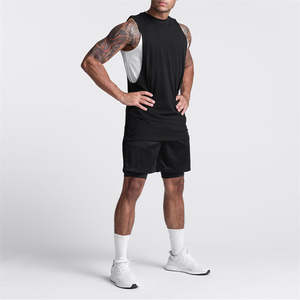 NESTA SPORTS Nouveau Débardeur Homme Personnalisé Tendance Uni Grande Taille pour Musculation Fitness et Entraînement en Salle de Sport - Product Image 6