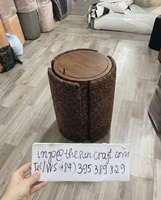 Ensemble de coiffeuse d'angle élégant pour filles - Table de beauté moderne en bois de chêne avec miroir et chaise - Achat à prix réduit