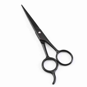Tijeras profesionales para el cabello de acero inoxidable con hoja afilada, mango mediano, para diestros, tijeras de corte de pelo, herramienta para estilistas de salón y barberos. - Product Image 6