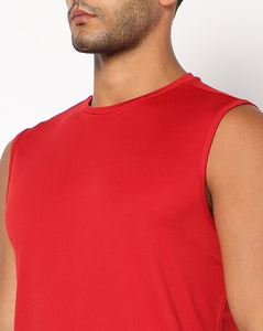 เสื้อกล้ามออกกำลังกายผู้ชายไซส์ใหญ่ ระบายอากาศ แห้งเร็ว ผ้าถัก สวมใส่สบาย ขายดี ราคาส่ง รับสกรีนโลโก้ - Product Image 6