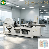 Machine à plier le papier pour carton mural haute vitesse, pliage de serviettes, certifiée CE, 700 feuilles/min