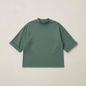 Wholesale Custom Design Solid Color Sports Shirt Cotton Crop <b>Top</b> Plain Blank Short T-shirts for Women - Product Image 4