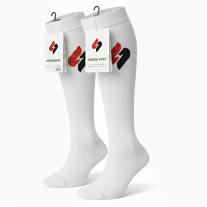 Men Knee High Sports <b>Socks</b> Cotton Blend Breathable <b>Long</b> <b>Socks</b> Comfortable Stretch Athletic <b>Socks</b> Wholesale - Product Image 3