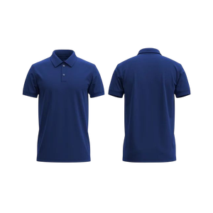 Camiseta Polo para Hombre, Directo de Fábrica, Sólida, Mezcla de Algodón y Poliéster Premium, Manga Corta, Casual, de Moda, para Golf, para Marca Privada - Product Image 3
