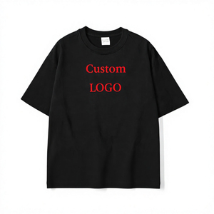 เสื้อยืดผู้ชายโลโก้แบบกำหนดเอง ไซส์ US ผ้าฝ้าย 100% เสื้อยืดผู้ชายแบบกำหนดเอง ผ้าฝ้ายหนานุ่มทรงโอเวอร์ไซส์ เสื้อยืดแบบกำหนดเองทรงโอเวอร์ไซส์ ชุดกีฬา - Product Image 5