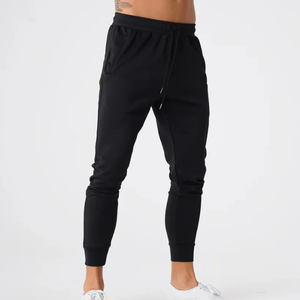 Jogging pour hommes légers et de haute qualité, avec logo personnalisé, coupe droite et bas ouvert, vente en gros - Product Image 5