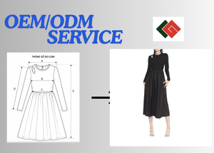 Vestidos para Mujer, Fabricante de Ropa en Vietnam, OEM ODM, Ropa Femenina Personalizada, Ropa al por Mayor de Alta Calidad - Product Image 3