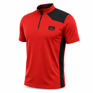 Camiseta Polo Personalizada con Cuello Elástico y Estampado por Sublimación para Hombre, Camiseta de Golf con Logotipo Bordado para Deportes y Negocios - Product Image 1