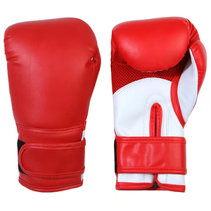 Guantes de Boxeo con Protección para las Manos, Calidad Superior, Servicio OEM, Logotipo Personalizado, Guantes de Boxeo Unisex de Cuero PU Estampado, Estilo Casual Inteligente para Entrenamiento - Product Image 1