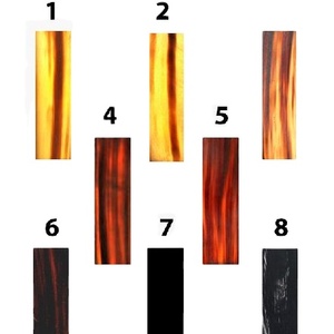 Tự nhiên trâu sừng Khung kính Unisex in phong cách động vật khung quang học có sẵn trong màu đen trắng và nâu - Product Image 1