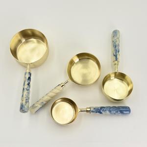 Juego de Cucharas y Tazas Medidoras de Acero Inoxidable Ecológicas, Capacidad de 240 ml, Aptas para Lavavajillas, Utensilios de Cocina para Uso Doméstico - Product Image 3