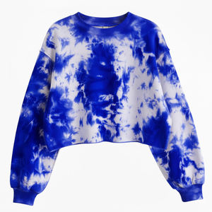 Sudadera de mujer 2025: Sudadera oversize lisa con cuello redondo, sudaderas con capucha para mujer - Product Image 3