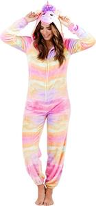 Conjunto de Pijamas para Mujer Multicolor Personalizado con Sudadera con Capucha y Gorra Decorativa - Product Image 3