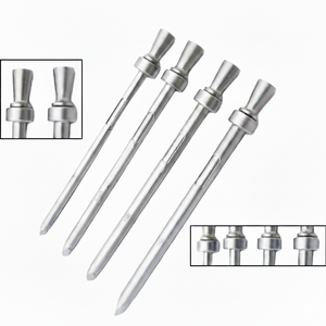 Suprapubic trocar for cystostomy 4 Pcs <b>Set</b> Stainless Steel Surgical Instruments - Product Image 1