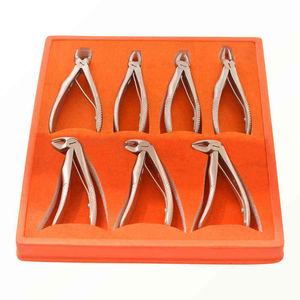 Instrumento médico, pinzas dentales, juego de instrumentos para extracción dental, kit de pinzas para extracción dental, pinzas de extracción de grado quirúrgico - Product Image 3