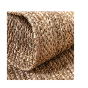 Tapis en jute moderne fait main, tapis de sol en fibres naturelles pour salon, chambre à coucher, décoration de la maison - Product Image 2