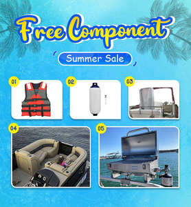 Lancha deportiva de alta velocidad Kinocean Luxury de 21 pies con motor fuera de borda para pesca en alquiler y lagos premium - Product Image 6