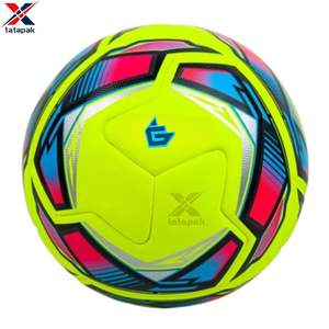 ลูกฟุตบอล TATA PAK INDUSTRIES คุณภาพสูง ขนาดมาตรฐาน 5 ผลิตจากวัสดุ PU เชื่อมด้วยความร้อน เหมาะสำหรับใช้งานในร่ม/กลางแจ้ง - Product Image 1