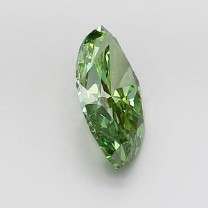 Diamant de laboratoire 2 carats, vert intense fantaisie, taille marquise brillant, VS2, certifié IGI, couleur D-F, clarté VVS-VS, personnalisé, KEYUR - Product Image 3