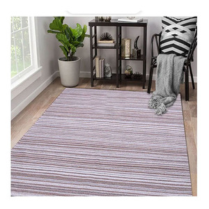 Mejor Precio, Fabricante Indio, Fabricante y Exportador Global de Alfombras Lavables de Diseño Moderno 100% Lana y Algodón para Interiores - Product Image 1