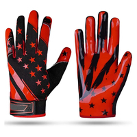Guantes de Fútbol Americano SEAMER WEAR, Último Modelo, Transpirables, de Poliéster Suave, Antideslizantes, Sin Polvo, Hechos a Medida, Ecológicos