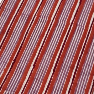 Handmade Block Printed Cotton Fabric by Meter | Traditional Indian Textile for Apparel, Home Décor & Furnishings - Product Image 3