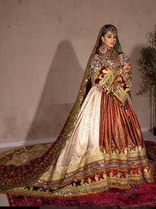 Most Demanding Afghani <b>Dress</b> Women Heavy Embroidery Lace Tassels Coins Bridal Wedding Party Wear Afghan Kuchi <b>Dresses</b> For Ladies - Product Image 4
