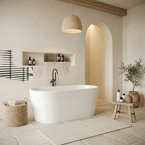 Baignoire autoportante FW-7711-59-Morden en acrylique pour salle de bain - Product Image 3