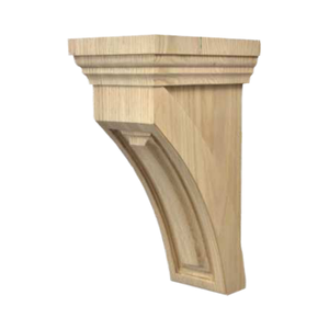 프리미엄 손으로 조각 한 단단한 나무 Corbels 사용자 정의 주방 섬 지원 브래킷 장식 경재 브래킷 - Product Image 1