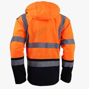 Safety Jacket Durable Reflective Clothing For Construction <b>Warehousing</b> And Logistics Personnel Reflective Safety Jacket - Product Image 2