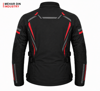 Blouson moto unisexe personnalisé en textile haute qualité, manches longues, sérigraphié, avec protections CE, imperméable, 500g, toutes saisons, pour le touring et la course