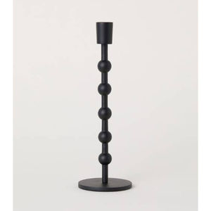 Heart Design Iron Metal <b>Taper</b> <b>Candle</b> <b>Holder</b> Black Powder Coated for Christmas Party Lighting Decorative <b>Candle</b> <b>Taper</b> - Product Image 2