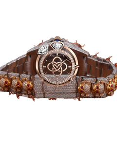 Reloj de Moissanita Premium para Hombre, con Diamantes VVS, Acero Inoxidable, Reloj de Pulsera de Lujo - Product Image 4