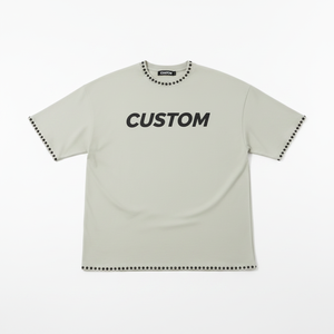 เสื้อยืดคริสตัลแบบกำหนดเอง OEM ODM แบรนด์ส่วนตัว ผู้ผลิตเสื้อยืดแฟชั่นระดับพรีเมียม ผู้จัดจำหน่ายขายส่ง - Product Image 4