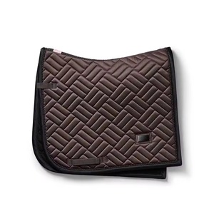 OEM Serviced Horse Saddle Pad Quick Dry Customized Solid Color Horse Saddle Pad <b>Equestrian</b> Saddle Pads Custom Color - Product Image 1