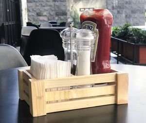 Caja de Almacenamiento de Madera Rectangular de un Solo Nivel, Organizador de Cocina Minimalista Hecho a Mano, Organizador de Utensilios de Cocina Tipo Soporte - Product Image 4