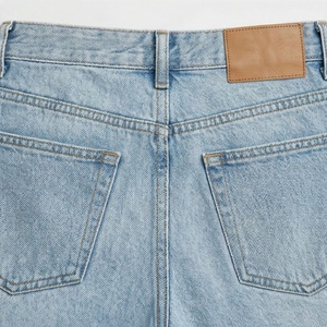 Shorts en jean taille mi-haute très extensibles pour femme, grandes tailles, décontractés, tendance, effet délavé, styles estivaux, streetwear branché - Product Image 5