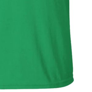 Camiseta Personalizada con Bordado Gráfico Verde para Mujer, Manga Corta, Cuello Redondo, Informal, con Diseño Bordado Circular, para Verano - Product Image 5
