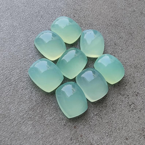 Calcaïdonie Aqua Naturelle Calibrée en Forme de Coussin, Pierre Précieuse Non Montée, pour la Fabrication de Bijoux, Toutes Tailles Disponibles - Product Image 1