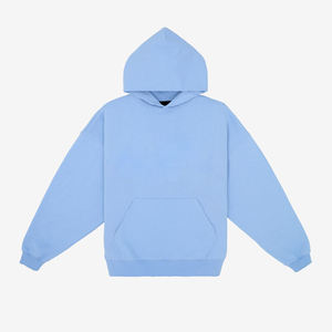 Sudadera con capucha de forro polar para hombre, estilo oversize, personalizada, estilo urbano, lisa, con capucha, para otoño, de largo extendido - Product Image 2