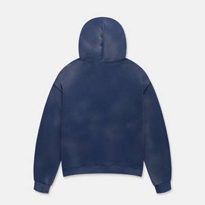 เสื้อฮู้ดดี้สไตล์คลาสสิคสำหรับมหาวิทยาลัย สีสั่งทำได้ ผ้าคอตตอนหนา เสื้อกันหนาวสำหรับฤดูหนาว ผู้ผลิต OEM ปี 2026 - Product Image 4