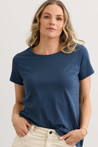 Camisetas de Jersey con Cuello en V para Mujer, Paquete de Camisetas de Manga Corta de Color Sólido, Informales, de Algodón/Poliéster, Antiarrugas, Suaves y Elásticas, Tops de Verano - Product Image 6