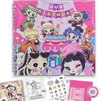 OURBIRTHDAY Notre anniversaire [LIVRE DE COLORIAGE Ver.]. CD + Livre de coloriage + Ensemble d'autocollants (Squeezy) Musique K-Pop