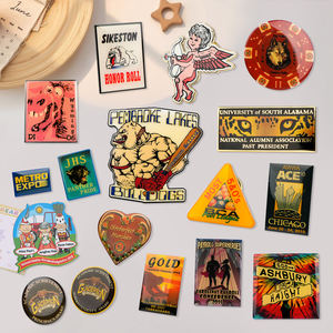 Pin <span class=keywords><strong>de</strong></span> Solapa con Impresión UV y Resina Epoxi, Precio <span class=keywords><strong>de</strong></span> Mayoreo, Pines Promocionales Económicos <span class=keywords><strong>para</strong></span> Actividades Estudiantiles - Product Image 1